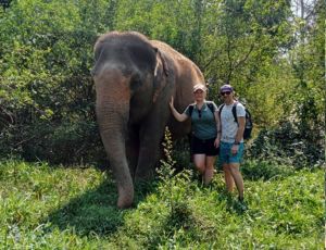 Over Night Elephant Haven Kanchanaburi